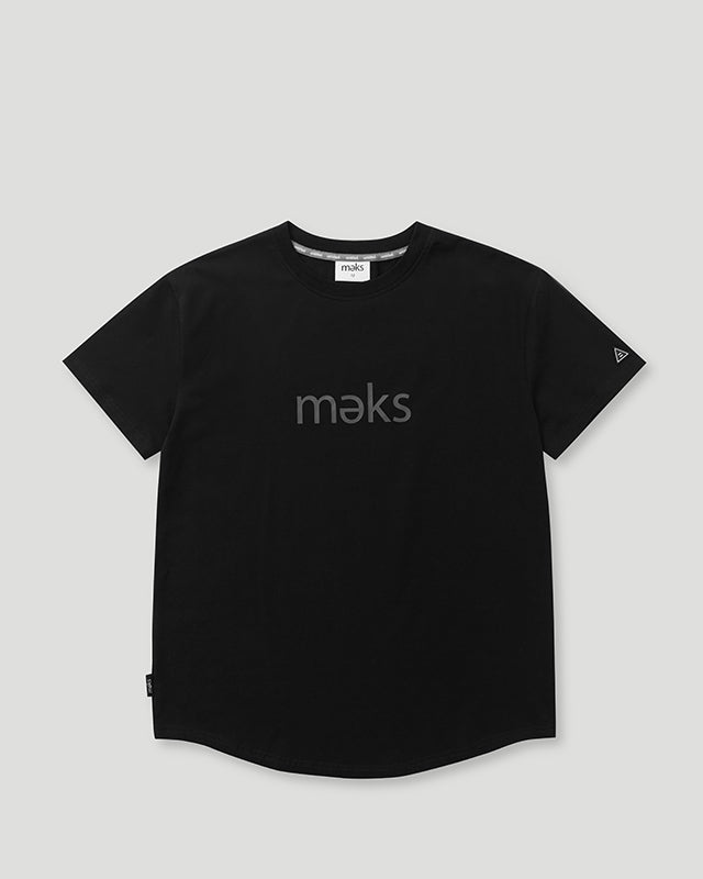 Black Charcoal Logo Signature T shirt