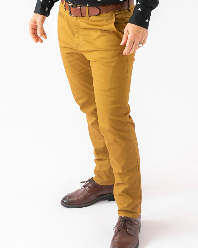 Tan Signature Chinos - No credits or exchanges on sale items – Meks
