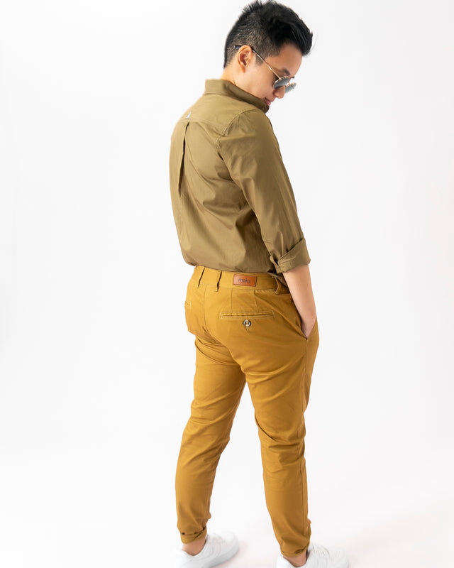 Tan Signature Chinos - No credits or exchanges on sale items