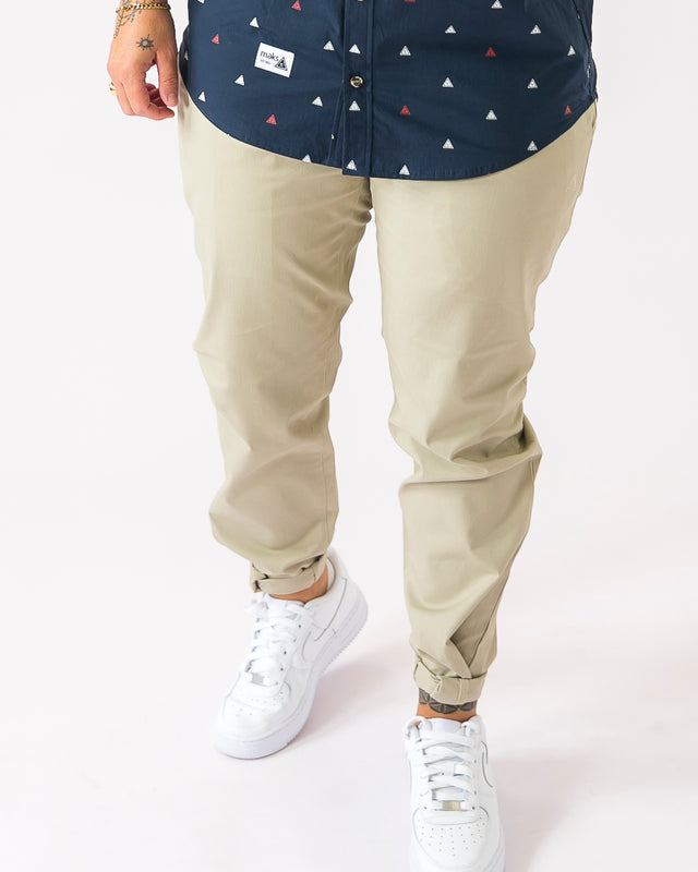 Stone Signature Chinos - No credits or exchanges on sale items